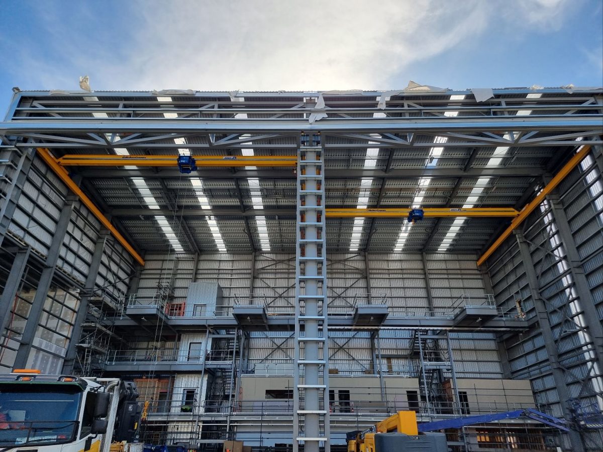 75t / 40t Overhead Crane for the Tauhara Geothermal Steam Turbine Power ...